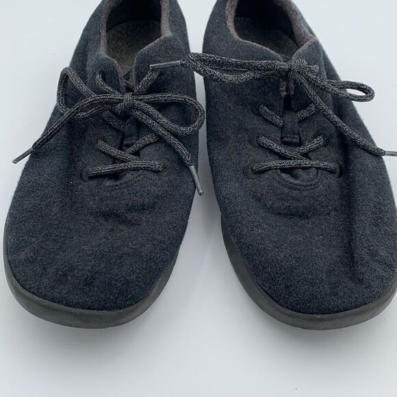 Allbirds wool runners grey sneakers lace up men’s size 12 - Picture 6 of 11